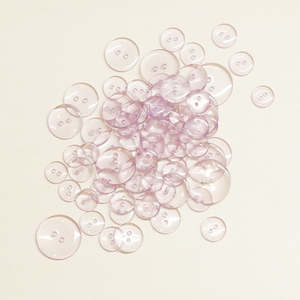 Buttons: Clear buttons Purple 4 Sizes