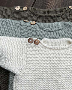 The Kiwi Stitch Knit Co: Georgie Jumper 4ply & 8ply