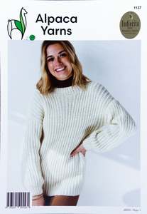 Alpaca Yarns Indiecita 14 Ply 1137 Rib Sweater