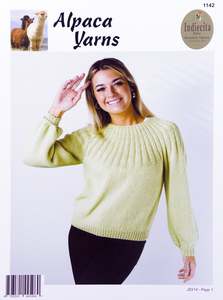 Alpaca Yarns Indiecita 14 Ply 1142 Yoke Sweater