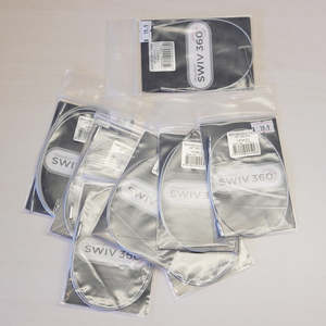 Chiaogoo: Large ChiaoGoo SWIV360 Silver Cable
