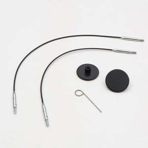 KnitPro Mini Fixed Cable Set – Stainless Steel