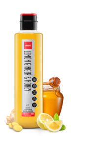 Products: Lemon Ginger & Honey Syrup 1 Litre