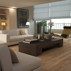 Products: Provence Sky Roman Shades - Deluxe Electric Blinds NZ