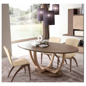 Products: ECLETTICA oval dining table