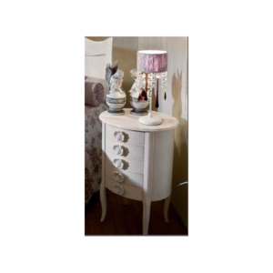 Products: EFESTO oval bedside table