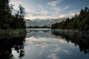 Products: Lake Matheson - Romer Gallery
