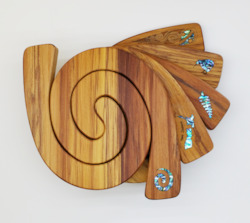 Products: 2 in 1 Tablemat - Paua Inlay