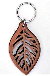Products: Leaf Keyring