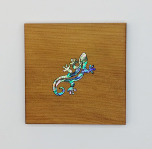 Gecko Square Coaster