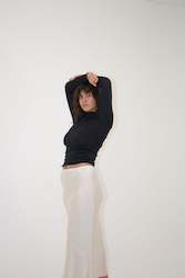 Loungewear Collection: Selene Merino - Black