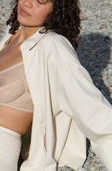 Lotus Linen Shirt - Coconut