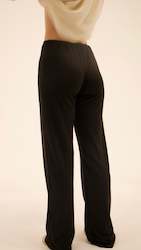 Loungewear Collection: Hera Merino slacks in - Black