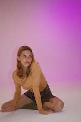 Winter: Faro Merino Top - Toffee