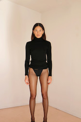 Heidi skivvy - Ribbed