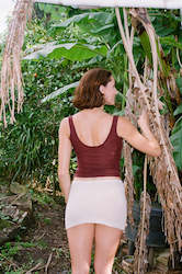 Loungewear Collection: Bodi Rib Merino Singlet - Aurbun