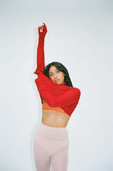 Loungewear Collection: Heidi skivvy - Ribbed SAMPLE