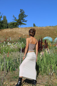 Loungewear Collection: Maya Singlet - Stone