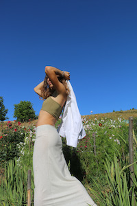 Loungewear Collection: Maggie Skirt - Marl