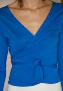 Loungewear Collection: Belém Merino Wrap - Colbalt