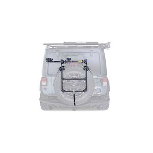 Spare Tyre Mounted: Rhino-Rack RBC025 Spare Wheel Bike Carrier
