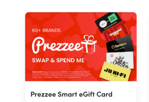Prezzee E-gift Card $50 Room Service NZ