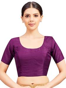 Saree Blouses: Dupion Saree Blouse