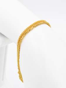 Bracelets: 22ct Gold Ladies Bracelet