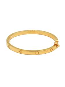22ct Gold Bangles Baby: 22ct Gold 1 Piece Baby Bangle