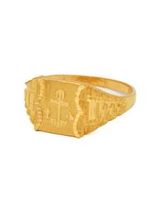 22ct Gold Mens Ring