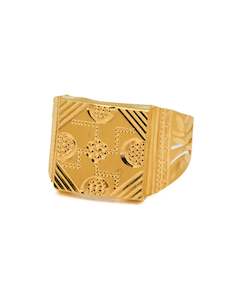 22ct Gold Mens Ring
