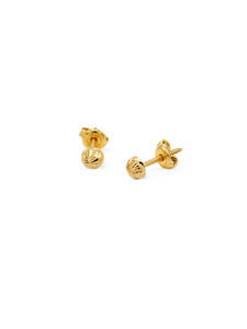 22ct Gold Stud Earrings