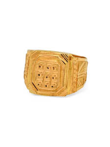 22ct Gold Mens Ring