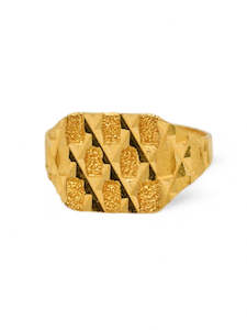 22ct Gold Mens Ring