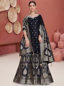 Gowns: Misha Gown With Dupatta