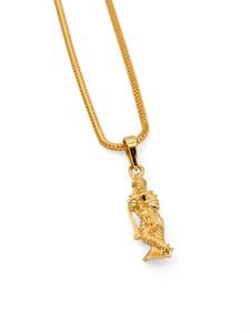Pendants: 22ct Gold Krishna Pendant