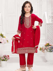 Girls Churidar Suit: Shreya Kamiz & Pant