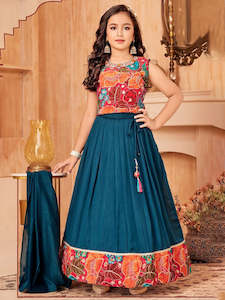 Girls Lahenga Choli Suit: Apsara Lehenga Choli Suit