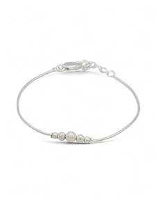 Silver Items: Sterling Silver Ball Bracelet