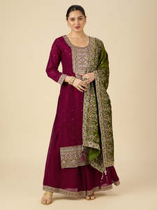 New Arrivals 1: Shivani Palazzo Suit