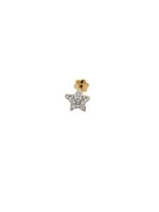 18ct Gold 0.10ct Diamond Nose Pin