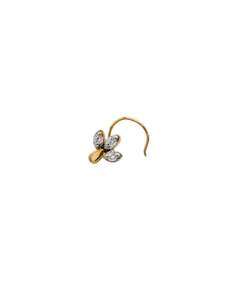 Diamond: 18ct Gold Diamond Nose Pin