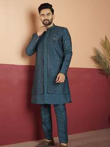 Mens Kurta Set With Jacket