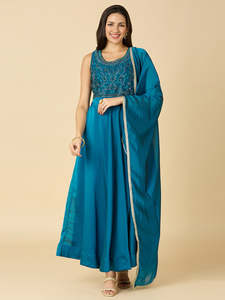 Gowns: Sarika Gown With Dupatta