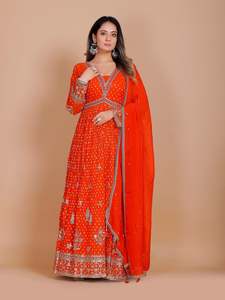 Gowns: Mahika Gown With Dupatta