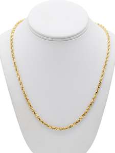 18ct Gold Rope Chain