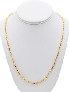 18ct Gold Rope Chain