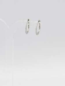 Sterling Silver CZ Bali