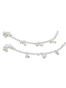 Silver Baby Anklets