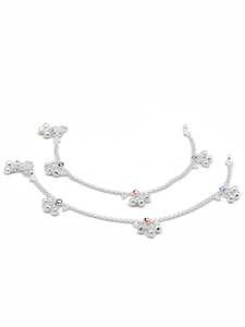 Sterling Silver Girls Anklets